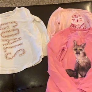 Graphic long sleeve T-shirts